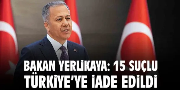 Yurt Dışında Yakalanan Suçlular Türkiye’ye İade Edildi