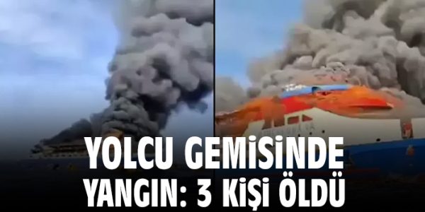 Endonezya’da Yolcu Gemisinde Yangın: 3 Ölü!