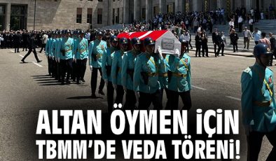 Altan Öymen İçin TBMM’de Hüzünlü Veda Töreni