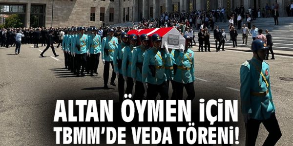 Altan Öymen İçin TBMM’de Hüzünlü Veda Töreni