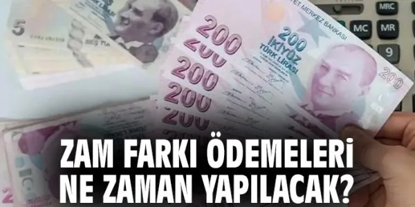 Emeklilere 12 Milyar Lira Zam Farkı Ödemesi!