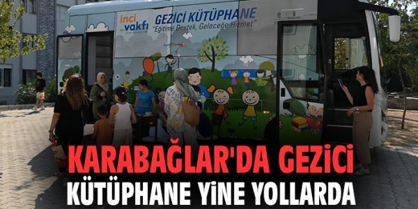 Gezici Kütüphane, Yarın Tahsin Yazıcı’da!