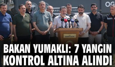 Yangınlar Kontrol Altına Alındı, Mücadele Sürüyor!