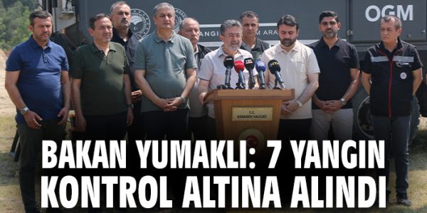 Yangınlar Kontrol Altına Alındı, Mücadele Sürüyor!
