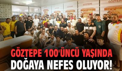 Göztepe’den Tarafarlara: 35 Bin Fidan Bağışı!