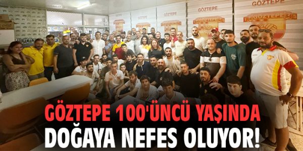 Göztepe’den Tarafarlara: 35 Bin Fidan Bağışı!