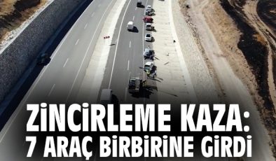 Zincirleme Kaza: Görüş Mesafesi Anız Yangınıyla Düştü
