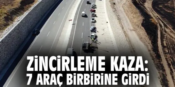 Zincirleme Kaza: Görüş Mesafesi Anız Yangınıyla Düştü