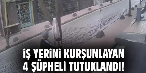 Beyoğlu’nda İş Yerine Kurşun Yağmuru! 4 Şüpheli Tutuklandı