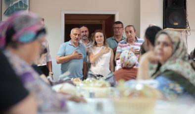 Başkan Mutlu birlik sofrasında canlarla bir araya geldi