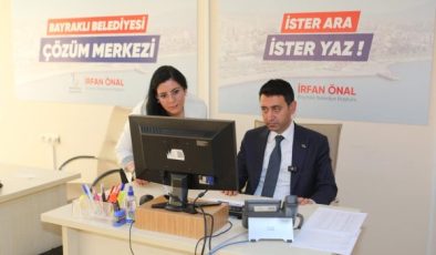Bayraklı’da 15 ayda 26 bin 456 talep çözüme kavuştu
