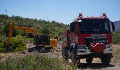 Çeşme’de yangın 3. gününde büyük ölçüde kontrol altına alındı 