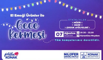 Konak’ta kadınların el emeği ‘Gece Kermesi’nde değerlenecek