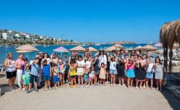 Konak’ta yaz okulu denizde final yaptı