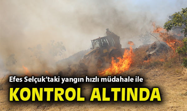 Yangın Kontrol Altına Alındı, Teşekkürler Ekipler!