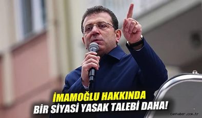 İmamoğlu’na 8 Yıl Hapis Cezası İstendi!
