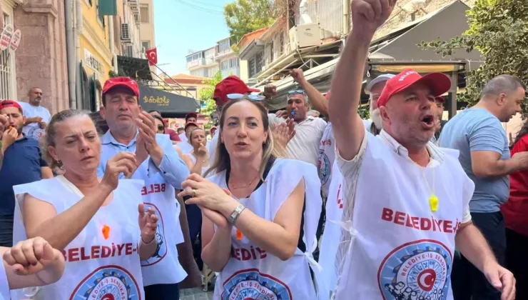 İzmir’de İşten Çıkarılan İşçilerden Eylem Devamı!