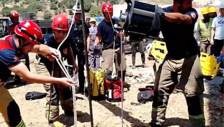 Aliağa’da Kuyuya Düşen Yurttaş Kurtarıldı!
