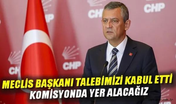 CHP’den TBMM’de Silah Bırakma Komisyonu Kuruluyor