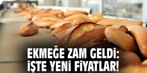Ekmek Fiyatı 75 Lira, İkinci Zam Yok!