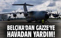 Belçika’dan Gazze’ye Havadan Yardım Gönderildi