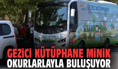 Karabağlar’da Gezici Kütüphane ile Kitap Sevinci!