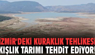İzmir’de Kuraklık Alarmı: Su Seviyesi Kritik Düşüşte