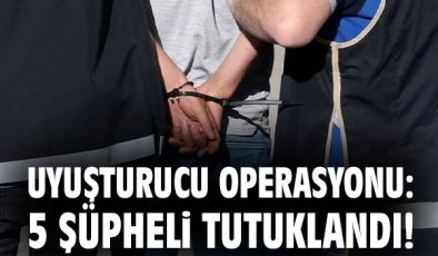 İstanbul’da Uyuşturucu Operasyonu: 9 Şüpheli Yakalandı!