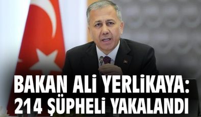 Siber Suçlarla Mücadelede 214 Şüpheli Yakalandı