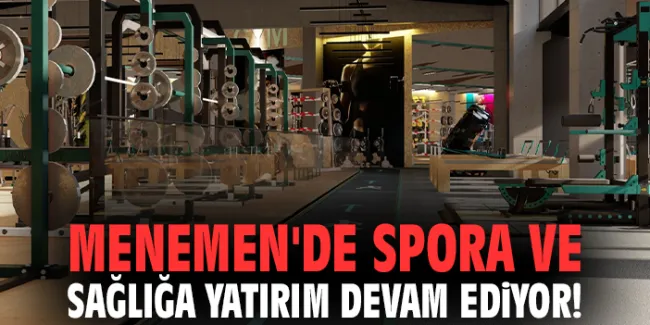 Menemen’de Sağlıklı Yaşam İçin Yeni Spor Tesisi!
