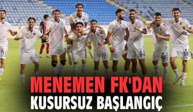 Menemen FK, Yeni Sezona 4-1’lik Zaferle Başladı!