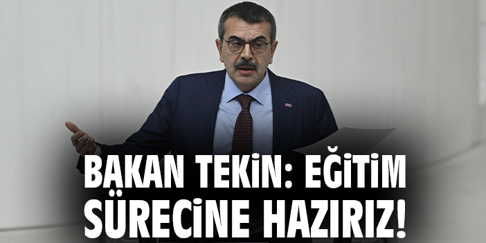 Eğitimde Yeni Model: Bakan Tekin Erzurum’da!