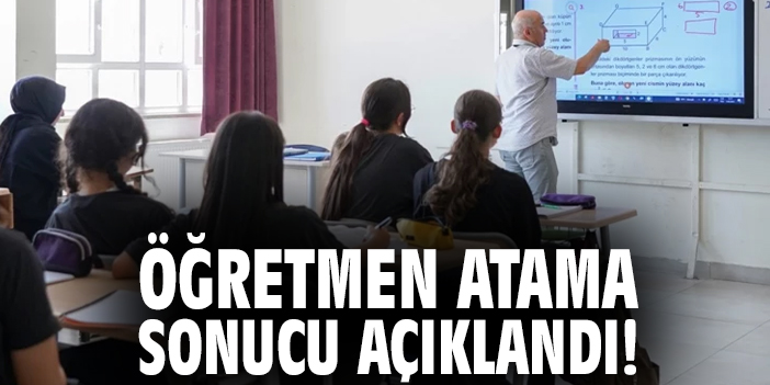 15 Bin Sözleşmeli Öğretmen İçin Sınav Süreci Tamamlandı