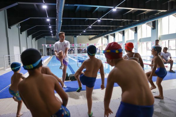 Sporium’da yüzme dersleri başladı