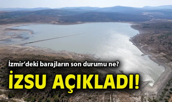 İzmir Susuzlukla Mücadelede Tasarruf Çağrısı!