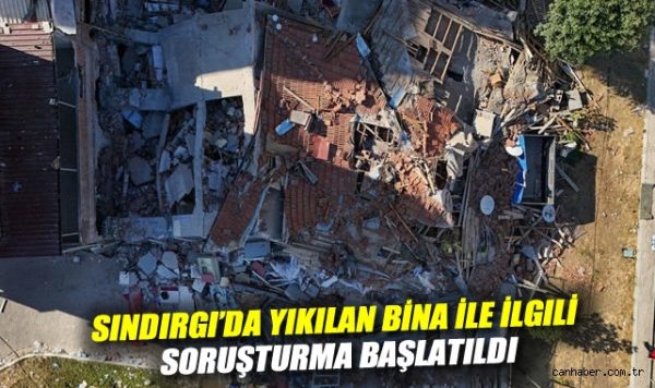 Sındırgı’daki Depremde Soruşturma Başlatıldı!