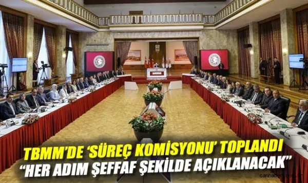 TBMM’de Terörsüz Türkiye Komisyonu İlk Toplantısını Yaptı