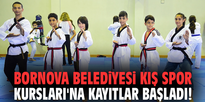 Bornova’da Kış Spor Kursları Başlıyor!