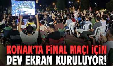 İzmir’de Dev Ekranla Basketbol Finaline Coşku!