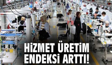 Hizmet Üretim Endeksi Temmuz’da Yüzde 2,5 Arttı!