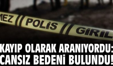 Cankurtaranlar, kaybolan yaşlı adamı buldu!