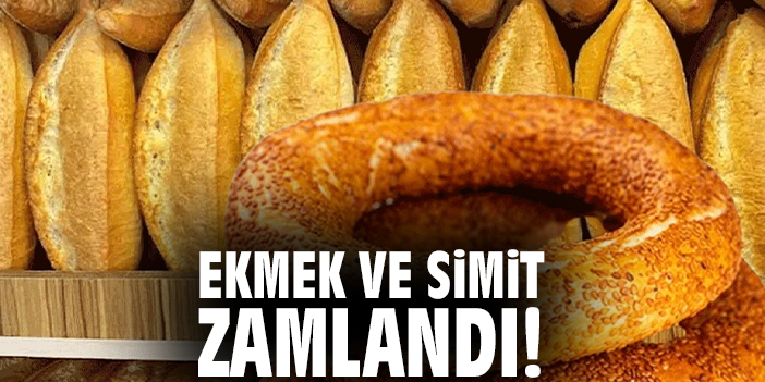 Sarıgöl’de Ekmek ve Simide Zam Geldi!