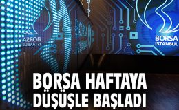 BIST 100 Endeksi Haftaya Düşüşle Başladı!