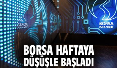 BIST 100 Endeksi Haftaya Düşüşle Başladı!
