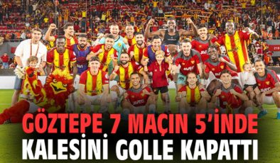 Göztepe Yenilgisiz, Savunma Zirvesinde!