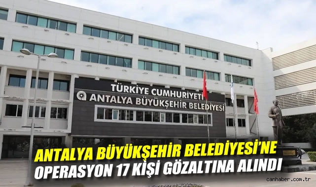 CHP’li Belediyelere Rüşvet Sopası: 20 Gözaltı!