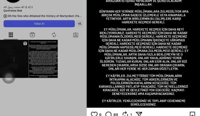Polis Merkezine Saldırıdan Önce Instagram Mesajı