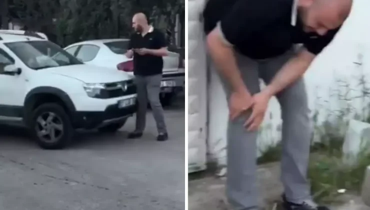 Arkadaşına Şaka Yüzünden Araçla Çarptı!
