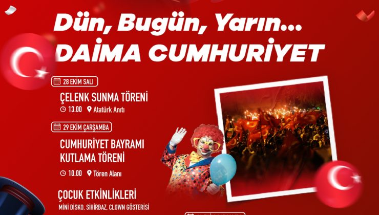 Cumhuriyet coşkusu Efes Selçuk’u sarıyor