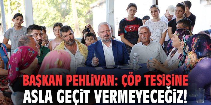 Menemen’de Çöp Tesisi Protestosu Büyüyor!
